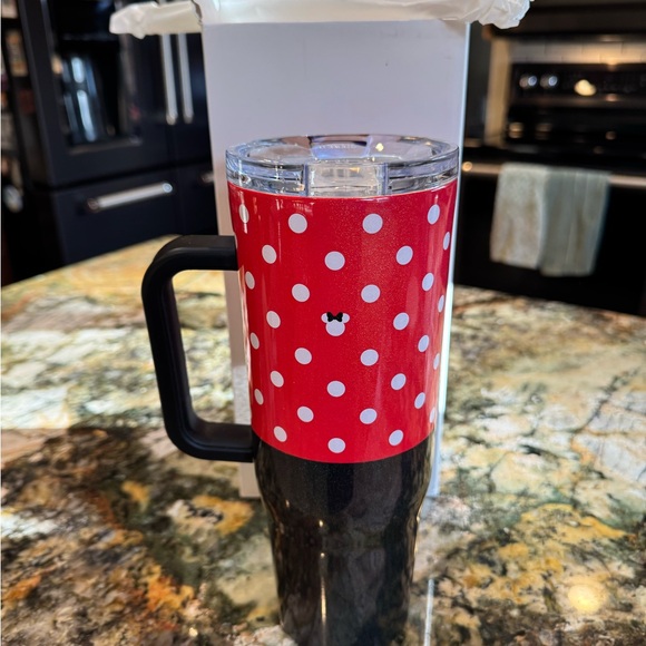 Corkcicle Minnie Red and White Polka Dot Tumbler - Picture 2 of 5